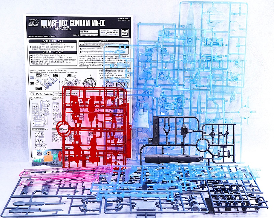 ２体セット　HG1/144 ガンダムMK-Ⅲ　（クリアカラー） HG 1/144 ガンダムMk-Ⅲ [クリアカラー] − 商品情報｜THE