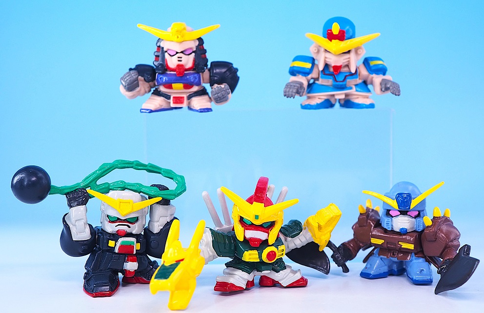 MINI DEFENDER COLLECTION GUNDAM FIGHT SET 3 レビュー