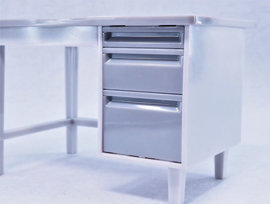 山田化学 ミニチュア 事務机 レビュー : おもちゃの巣（玩具レビュー）