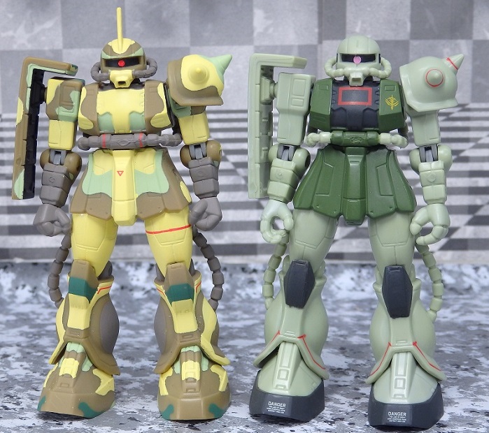 MIA ザクⅡ カモフラージュver. レビュー : おもちゃの巣(玩具 MIA ザクⅡ カモフラージュver. レビュー : おもちゃの巣(玩具