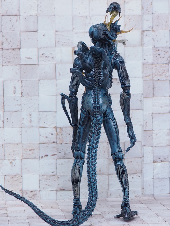 NECA エイリアン・ウォーリアー ブルー(バトルダメージ NECA エイリアン・ウォーリアー ブルー(バトルダメージ