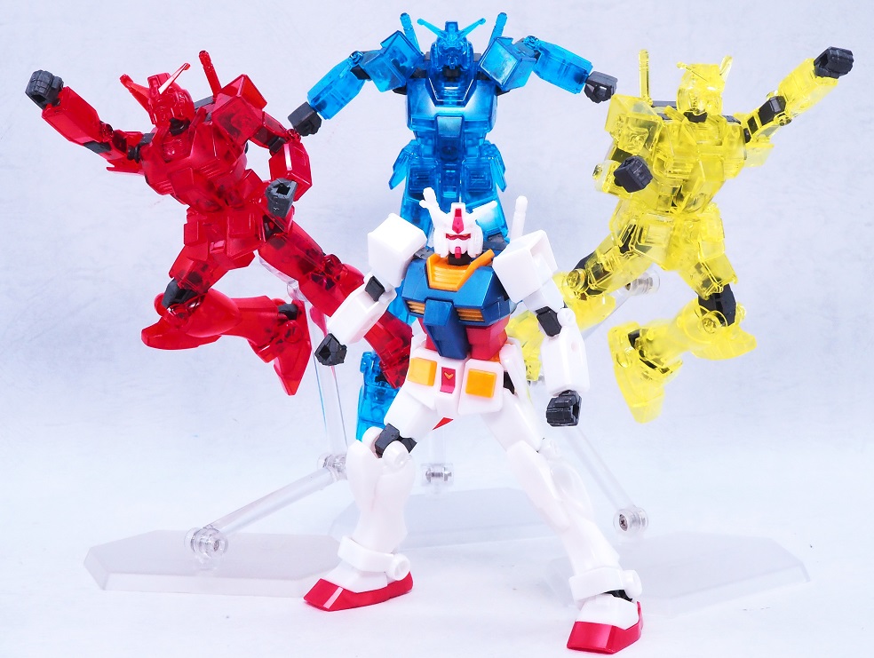 EG RX-78-2 ガンダム [クリアブルー] レビュー : おもちゃの巣