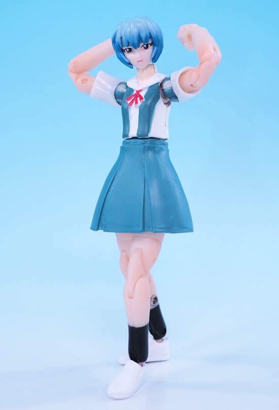 タカラ ミクロマン 綾波レイ (制服Ver.) レビュー : おもちゃの巣