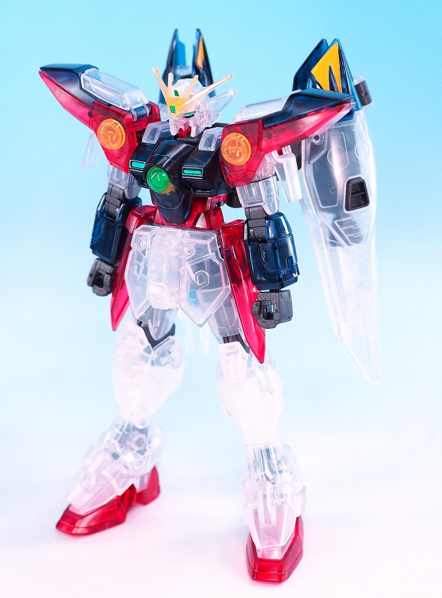 HG ウイングガンダムゼロ クリアカラー レビュー : おもちゃの巣（玩具