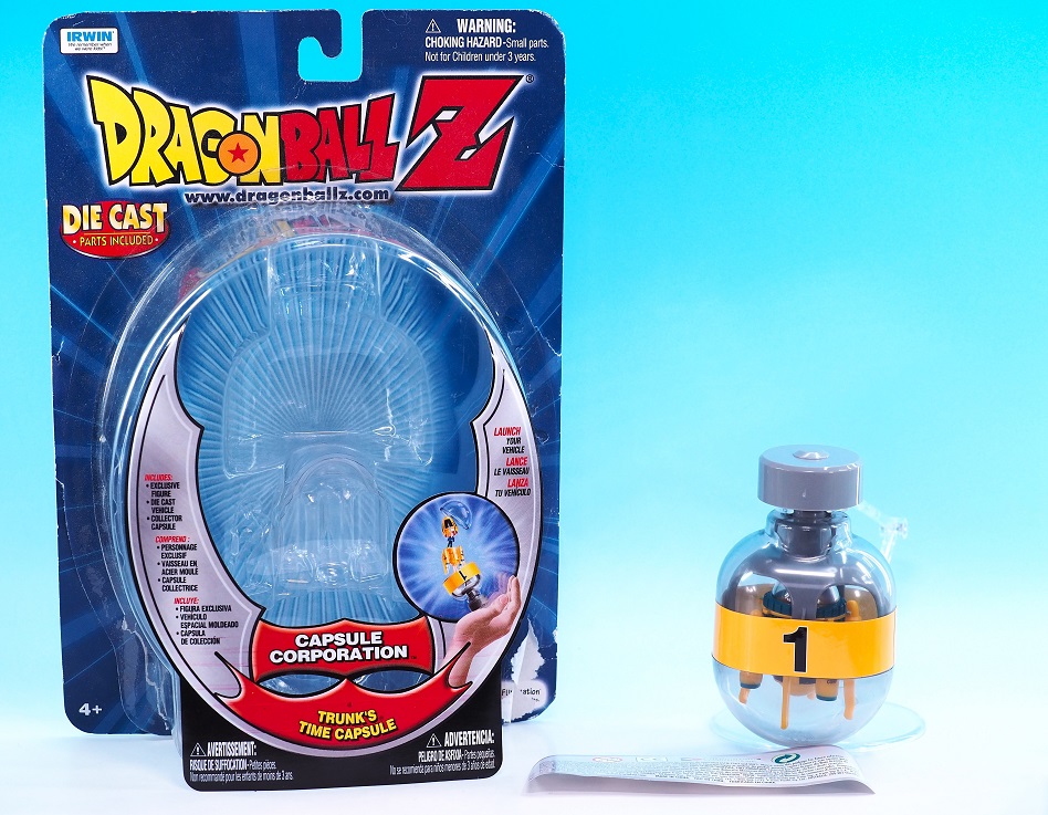 IRWIN ドラゴンボールZ トランクスのタイムマシン レビュー : おもちゃ