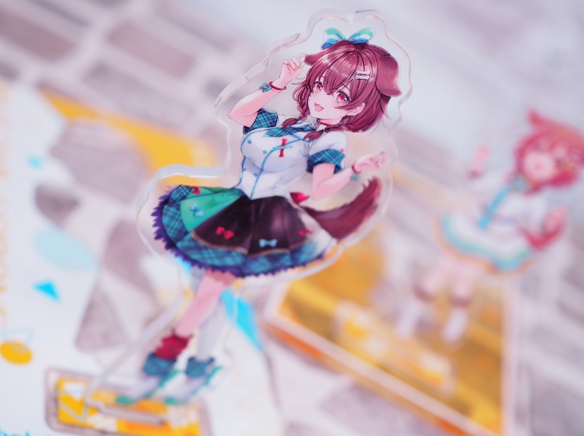 ホロライブ オリジナルアクリルスタンド : おもちゃの巣（玩具レビュー）
