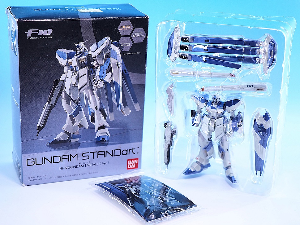 FW GUNDAM STANDart:2 Hi-vガンダム メタリックver. レビュー