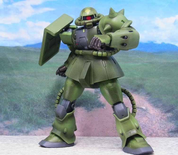バンダイ ジ・オリジン ザク アクションフィギュア レビュー