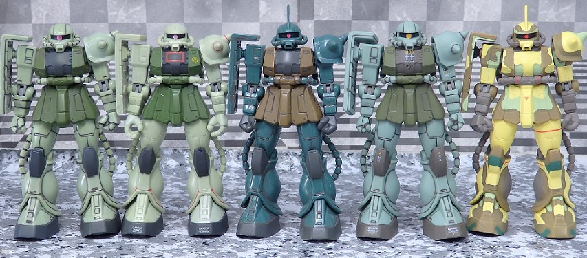 MIA ザクⅡ カモフラージュver. レビュー : おもちゃの巣(玩具 MIA ザクⅡ カモフラージュver. レビュー : おもちゃの巣(玩具