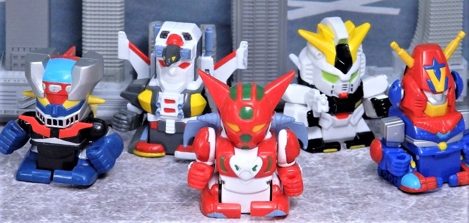 スーパーロボット大戦F BOX ゼンマイ人形6体セット レビュー