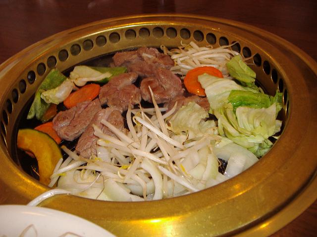 ランチはジンギスカン