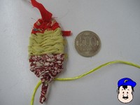 500円玉比較!メルちゃんのぞうり