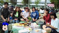 うんどうかい家族。