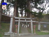 大日山の日枝神社 入口