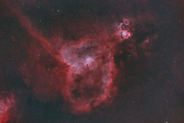 IC1805ハート星雲 : 星と畑のシニアライフ