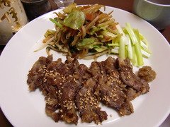 牛タン焼きの完成