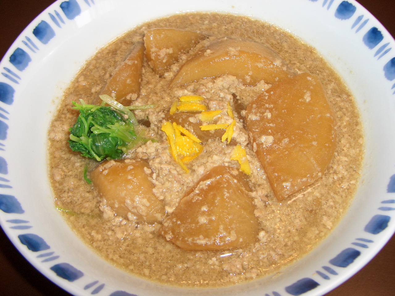 大根の煮物の作り方 そぼろ大根のレシピ 生涯学習ブログ