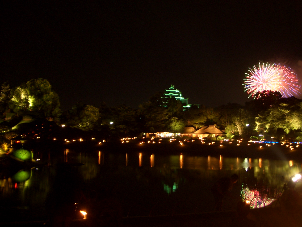 幻想庭園に華咲く 岡山の花火 07 8 8 政策形成ブログ