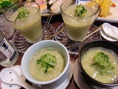 冷製アボカド茶碗蒸しの完成