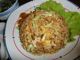 黄韮(きにら)玄米チャーハンの完成