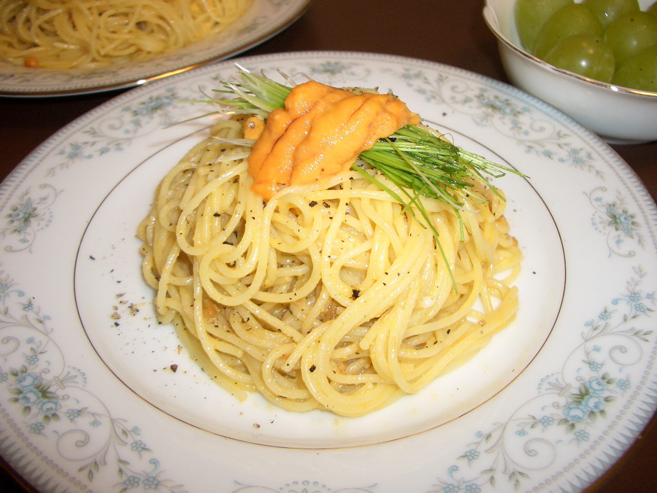 うにパスタの作り方 海鮮スパゲッティーのレシピ 生涯学習ブログ