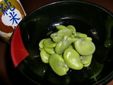 ソラマメひすい煮の完成