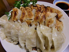 パクチー(香菜)餃子の完成