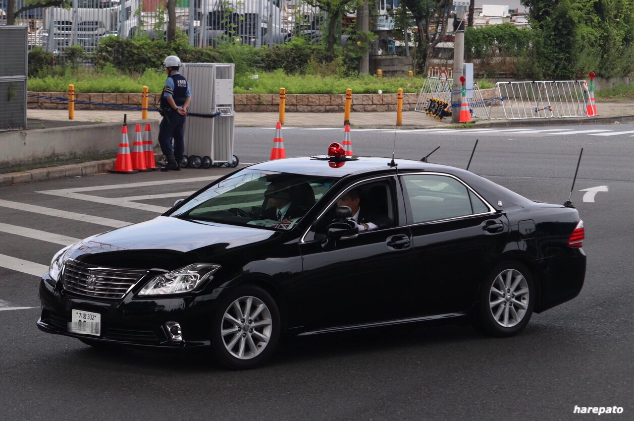 G大阪サミット その他車列 晴れパトの趣味部屋