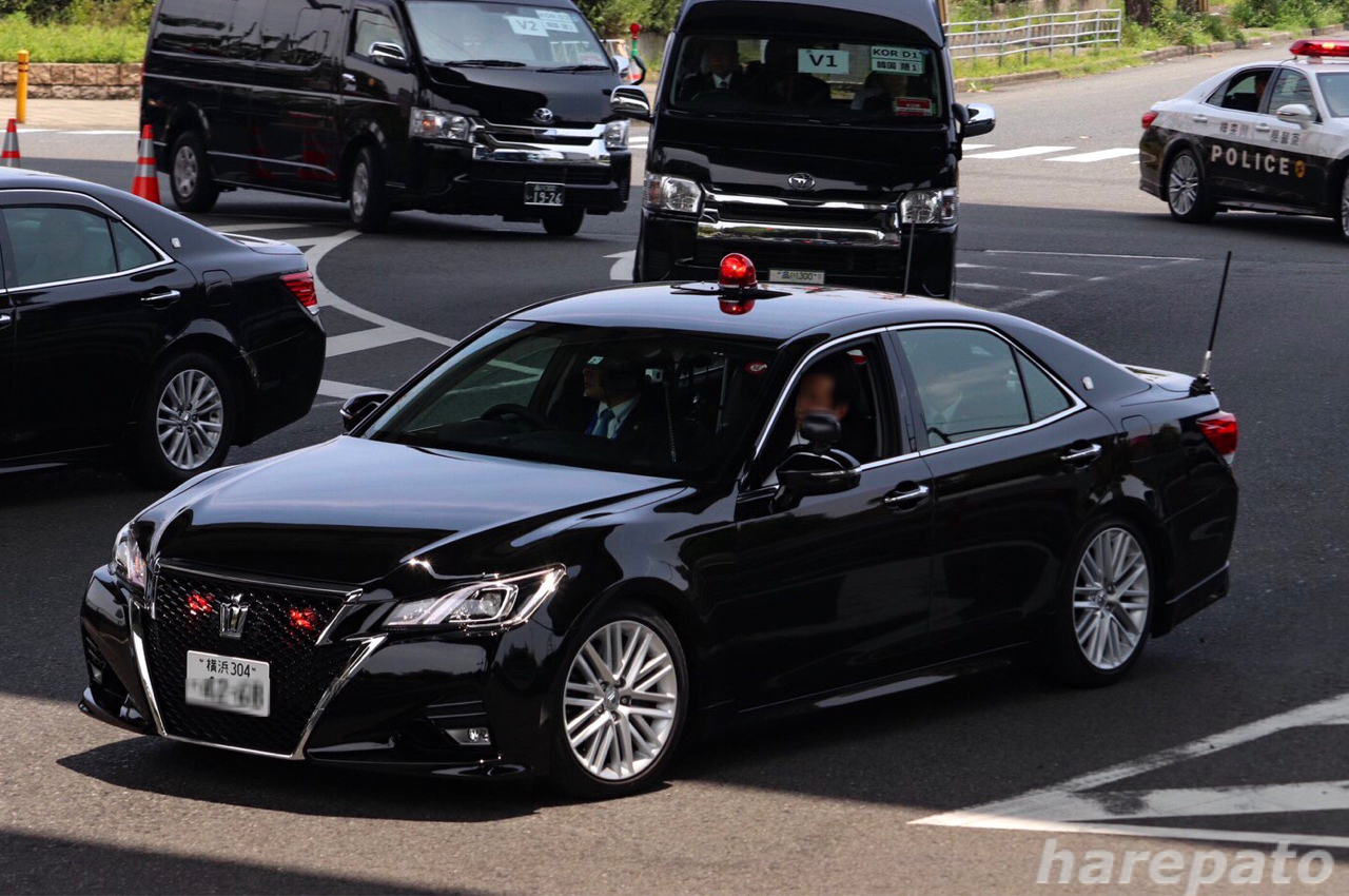 G大阪サミット 韓国車列 晴れパトの趣味部屋