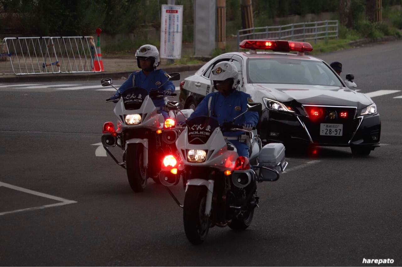 G大阪サミット オーストラリア車列 晴れパトの趣味部屋