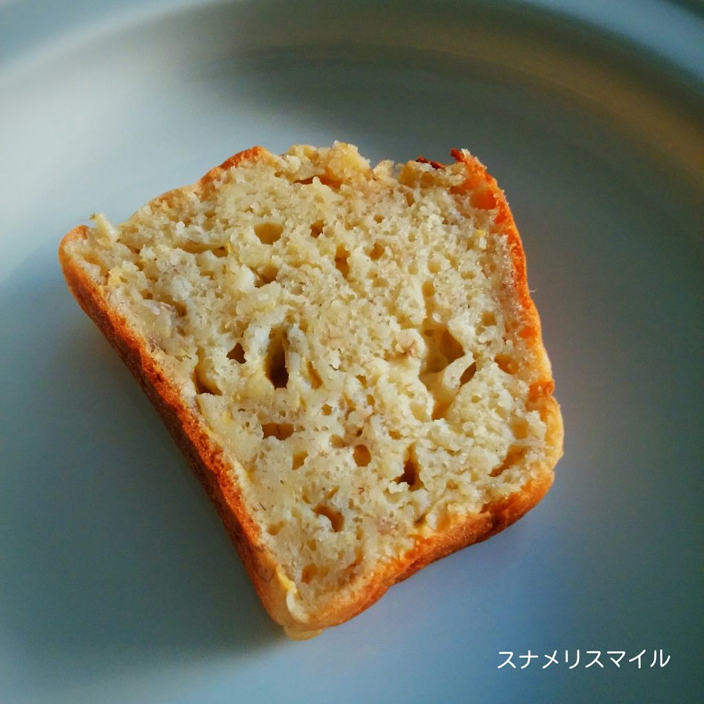 真夜中のお菓子作り 砂糖なしバナナケーキ スナメリ スマイル 真夜中のお菓子作り 砂糖なしバナナケーキ スナメリ スマイル