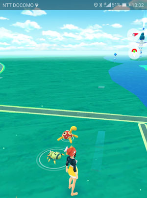 ポケモンgo ツボツボほか すな風呂