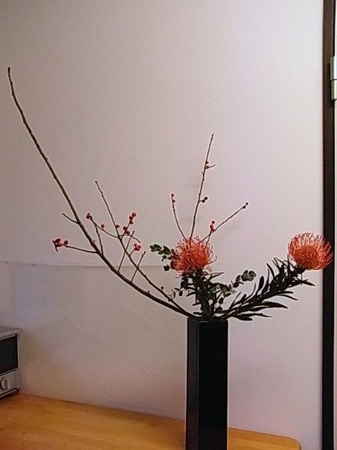 草月基本花型の勉強 自宅生け花教室 Sunayamadaisukeのblog