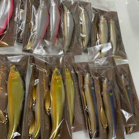 激レア ニシネルアーワークス オチアユミノー125FR オチアユ 琵琶湖
