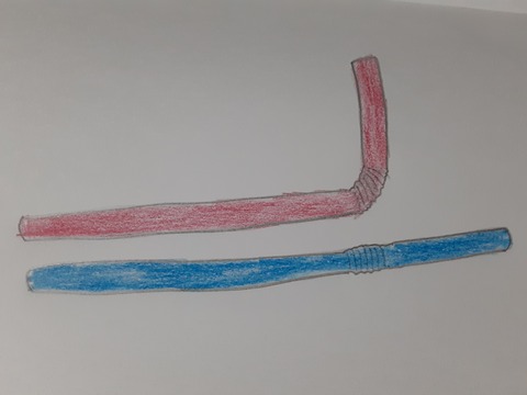 ストローイラスト