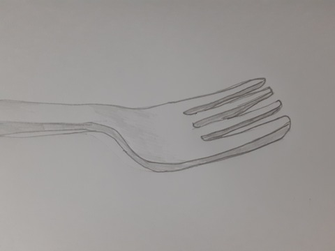 フォークイラスト