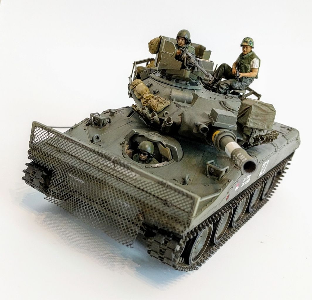 タミヤ M551 Sheridan 製作 最終回 : BACK YARD MODEL Co., Ltd.