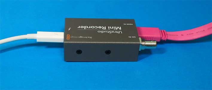 UltraStudio mini Recorder Mac専用キャプチャデバイス UltraStudio mini Recorder Mac専用キャプチャデバイス