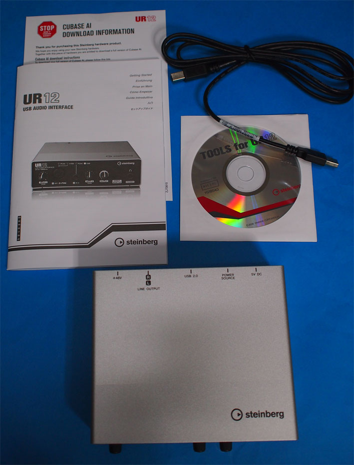 steinberg（スタインバーグ）のUR-12を買った。SG的にレビューする