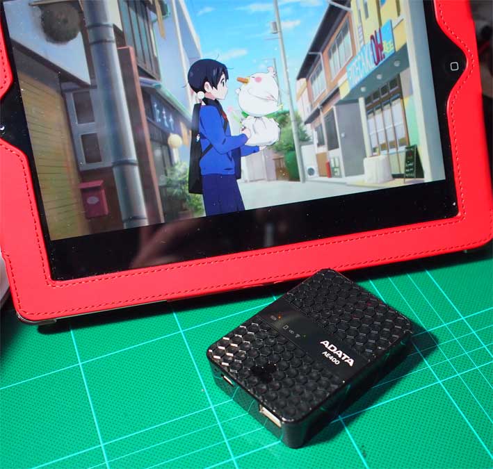 ADATA DashDrive Air AE400を買った（レビュー）。【Wi-Fi（ワイヤレス 