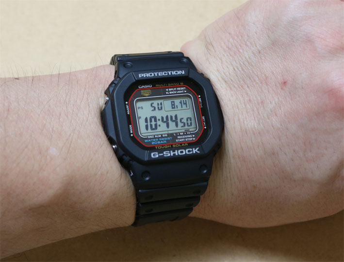 Gショック 電池交換不要のタフソーラーと電波時計で時刻合わせが不要の最安値モデル Gw M5610 Gw3159 をamazonで買った Sunday Gamerのブログ