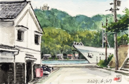 24海くら前にて・境水道_1