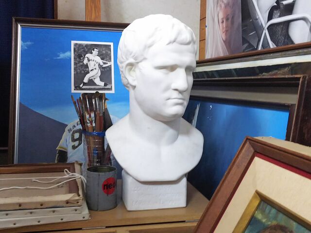 アグリッパとモンローと長嶋 そして若き日の自画像 日記 新 サンデーkuぼちぼち絵日記