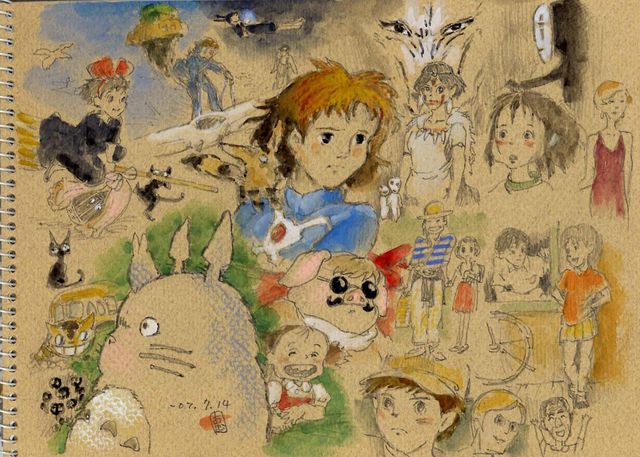 スタジオジブリ大集合 を含む記事 新 サンデーkuぼちぼち絵日記 スタジオジブリ大集合 を含む記事 新 サンデーkuぼちぼち絵日記