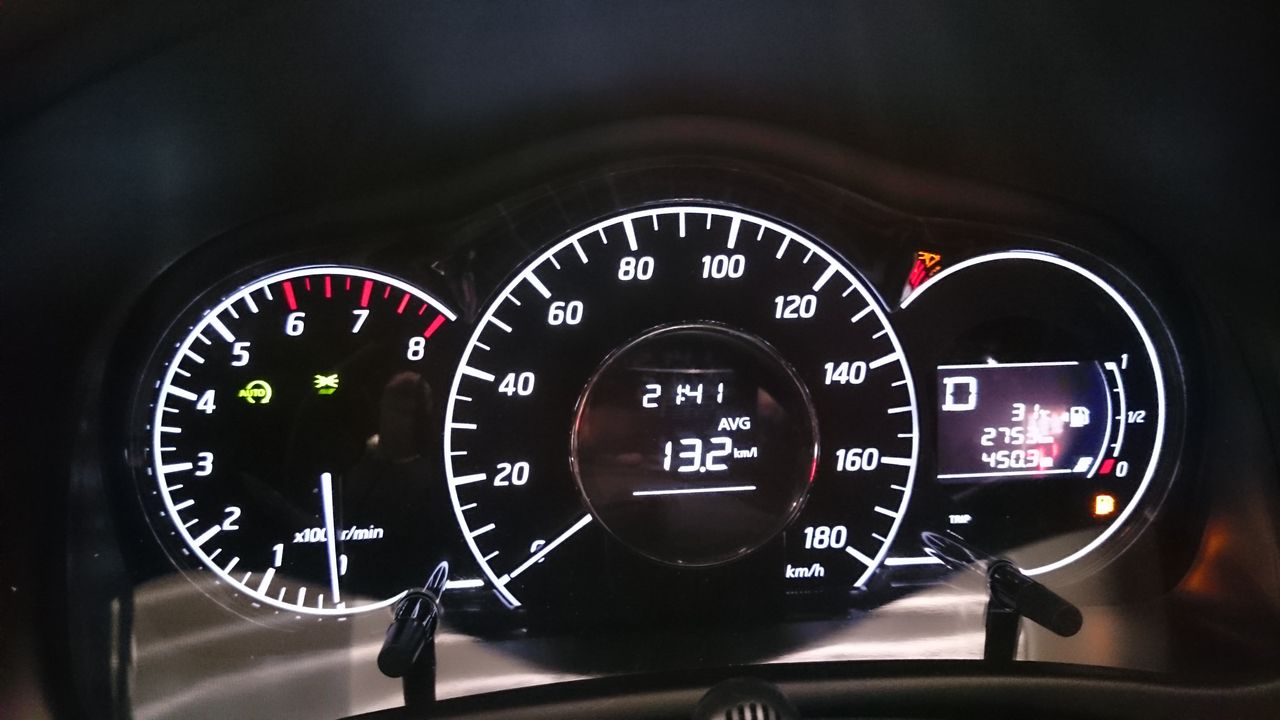 E12ノート燃費記録 Ecoモードoff Ac常にon 果たして 無趣味なおっさんのプライベートブログ2