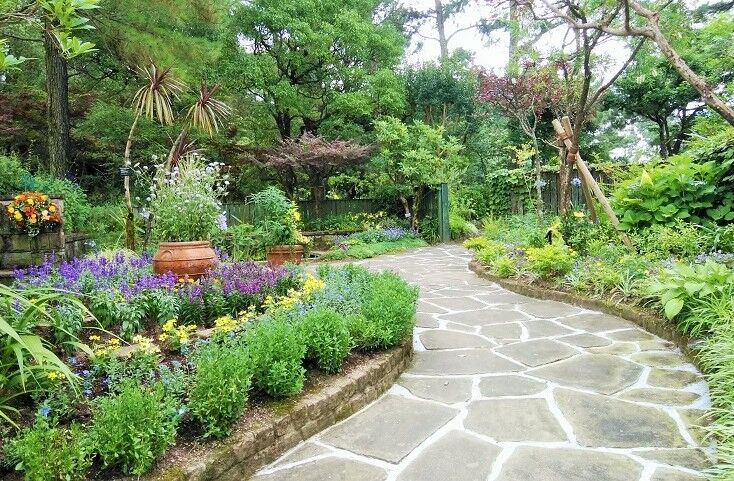 庭づくり見本園 ブルーガーデン秋の植栽 オープンガーデン サン フラワー宮崎 活動報告