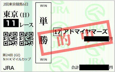 2019年5月5日東京11R