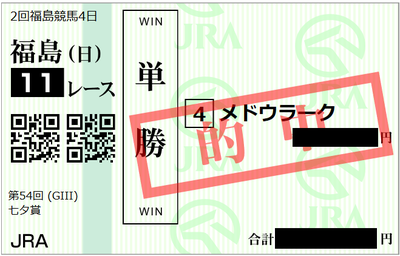 2018年7月8日福島11R