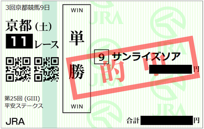2018年5月19日京都11R