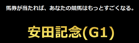 すごい競馬安田記念